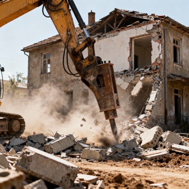 Демонтаж зданий